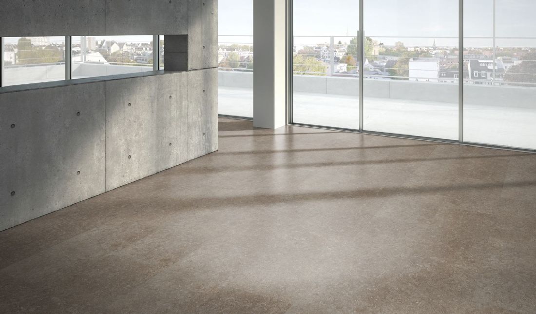 Parador Laminat Trendtime 5 Granit perlgrau Großfliese 4V Raum3