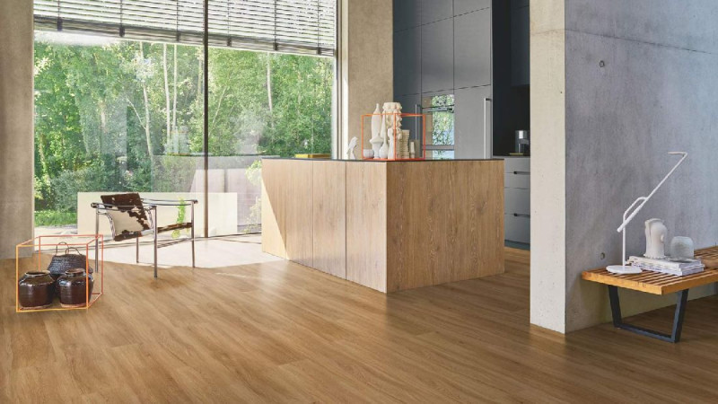 Parador Vinylboden Basic 5.3 Eiche Sierra natur 1-Stab Landhausdiele 4V Trittschalldämmung main product photo