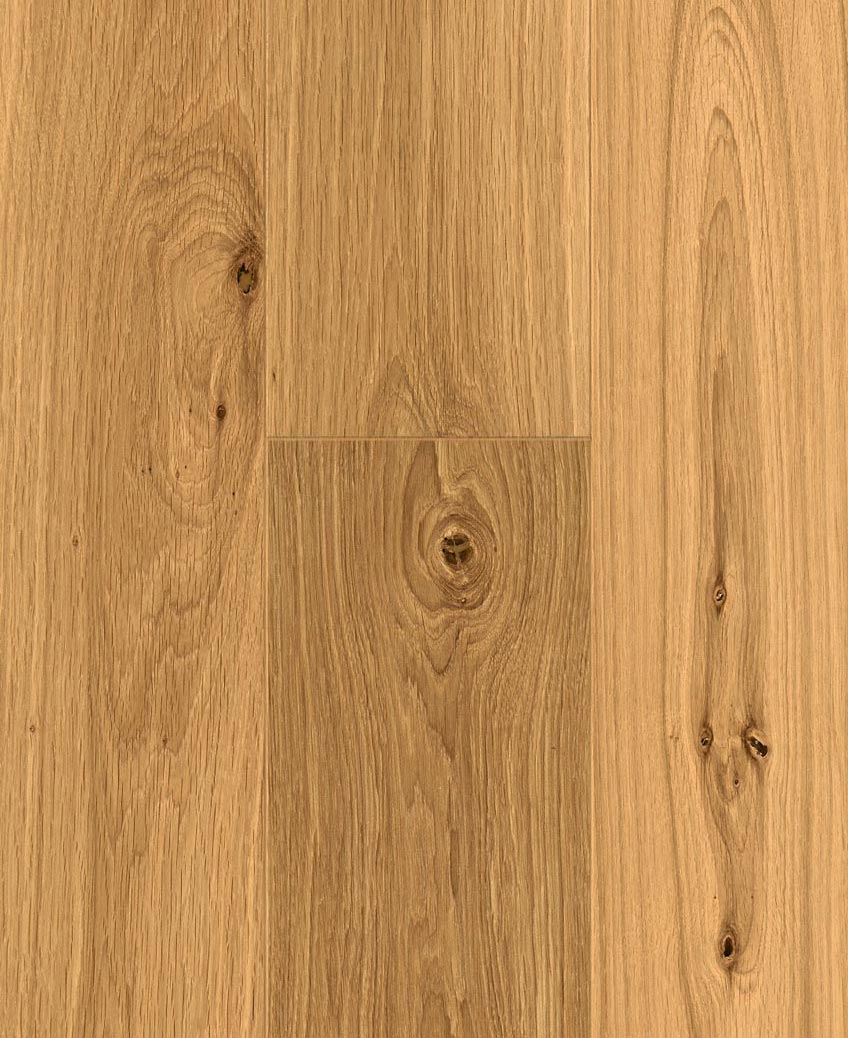 Admonter Parkett FLOORs Eiche Basic gebürstet 1-Stab Landhausdiele 4V 158x2400 Raum1