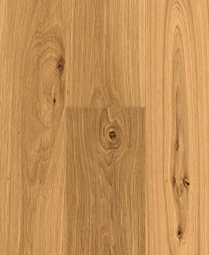 Admonter Parkett FLOORs Eiche Basic gebürstet 1-Stab Landhausdiele 4V 192x2000 Raum1