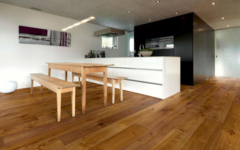 Admonter Parquet FLOORs Oak Ignis Rustic Brushed 1-strip 4V 192x2400 main product photo
