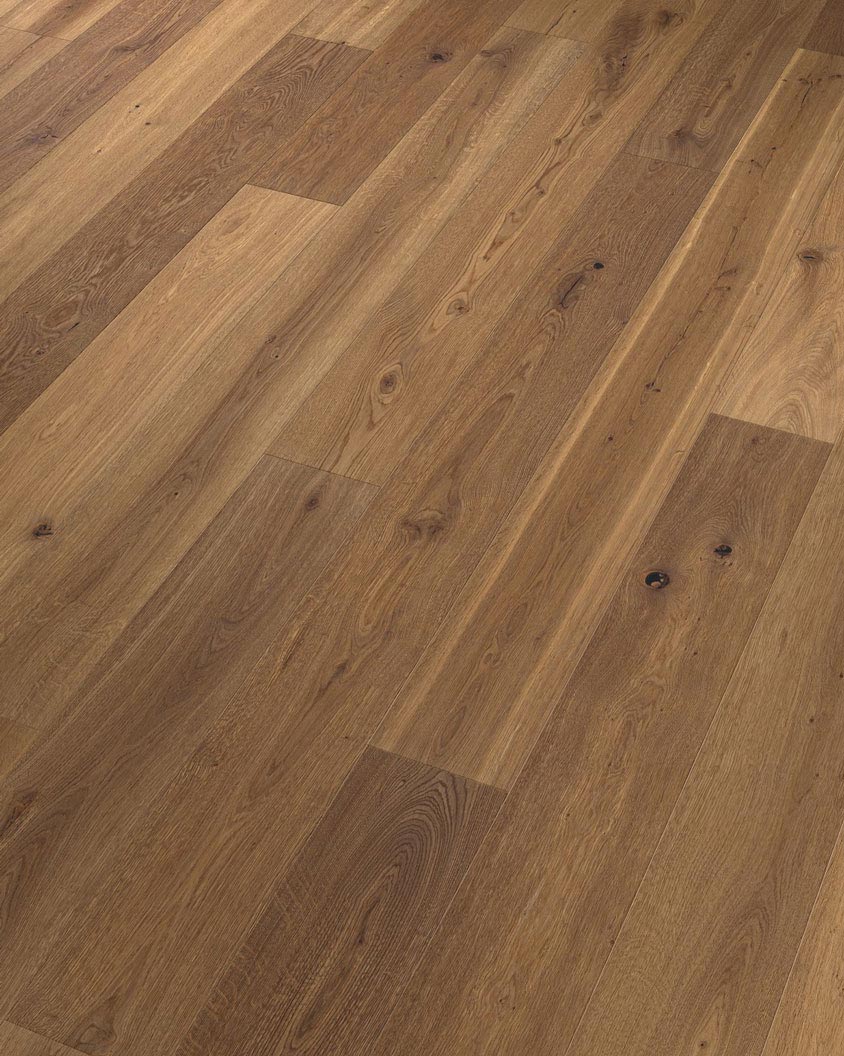 Admonter Parkett FLOORs Eiche Lapis Rustic gebürstet 1-Stab Landhausdiele 4V 192x2000 Raum1