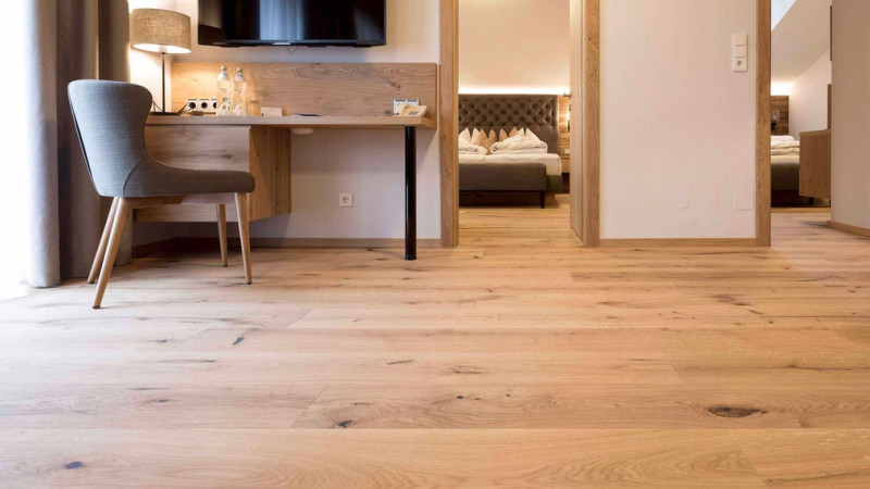 Admonter Parkett FLOORs Eiche Stone Rustic gebürstet 1-Stab Landhausdiele 4V 158x1850 main product photo
