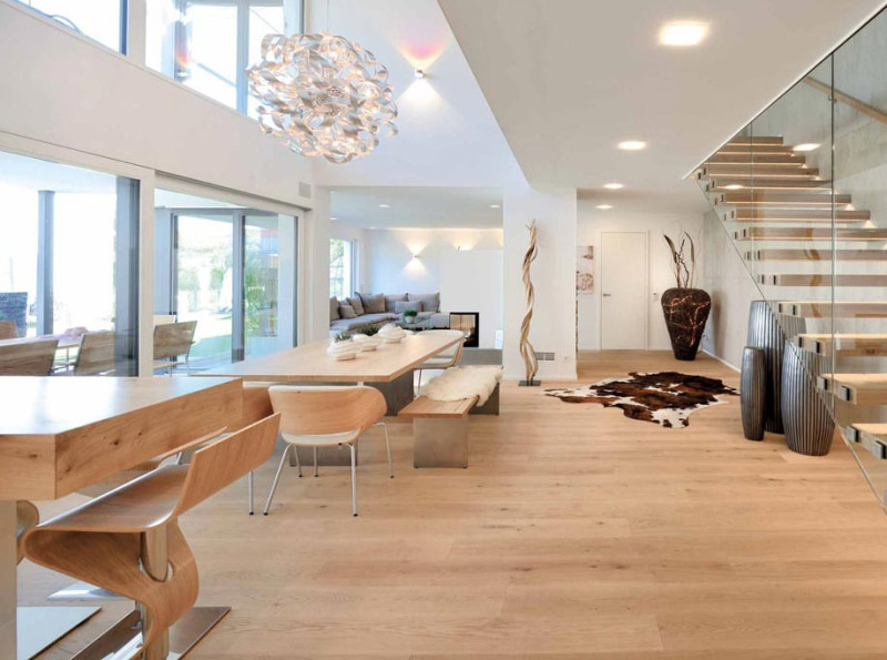 Admonter Parkett FLOORs Eiche Stone Basic geschliffen 1-Stab Landhausdiele 4V 192x2000 main product photo