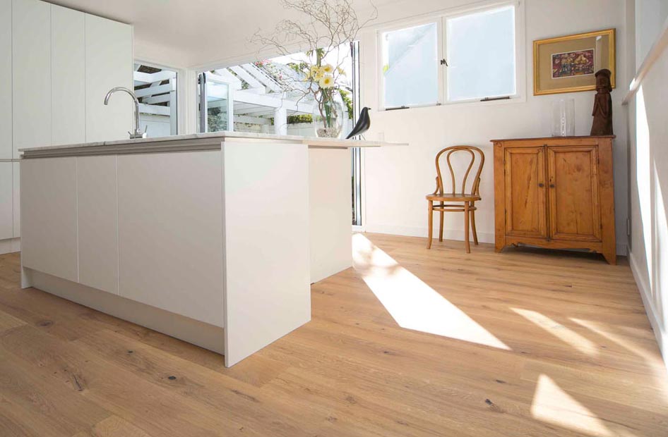 Admonter Parkett FLOORs Eiche Stone Rustic gebürstet 1-Stab Landhausdiele 4V 192x2000 Raum4