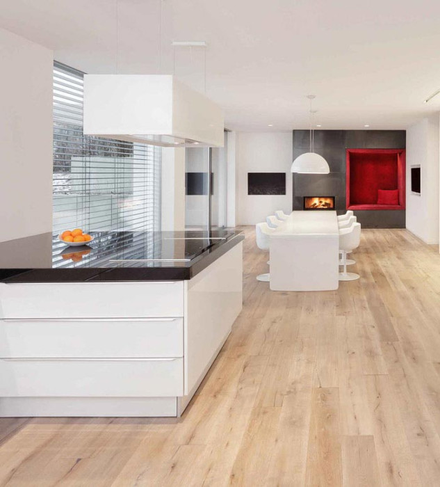 Admonter Parkett FLOORs Eiche Weiss Rustic gebürstet 1-Stab Landhausdiele 4V 158x1850 main product photo