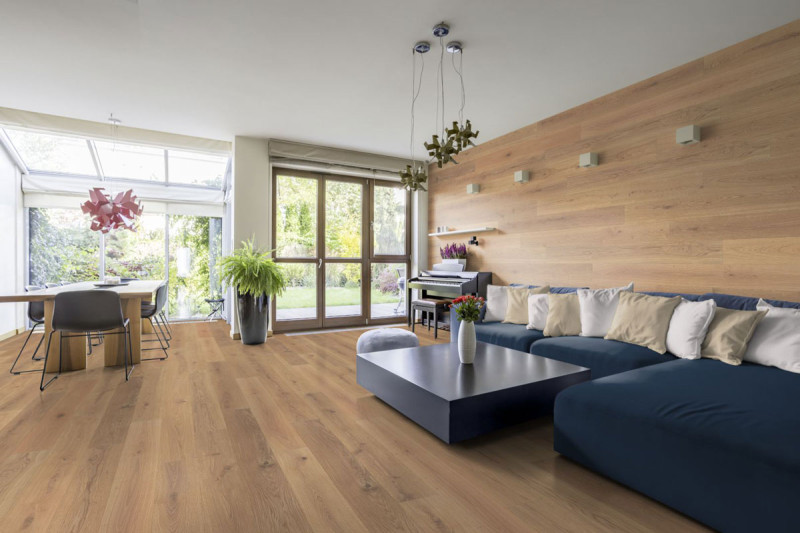 Admonter Parquet FLOORs Oak White Basic Brushed 1-strip 4V 158x2400 main product photo