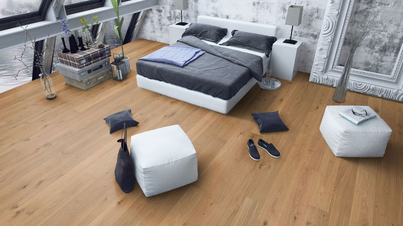 Admonter Parquet ondo Chêne Kari Pur brossé 1 frise 4V 192x1850 main product photo