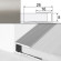 Profil de finition Brebo A63 Inox acier inoxydable aluminium anodisé 180 cm