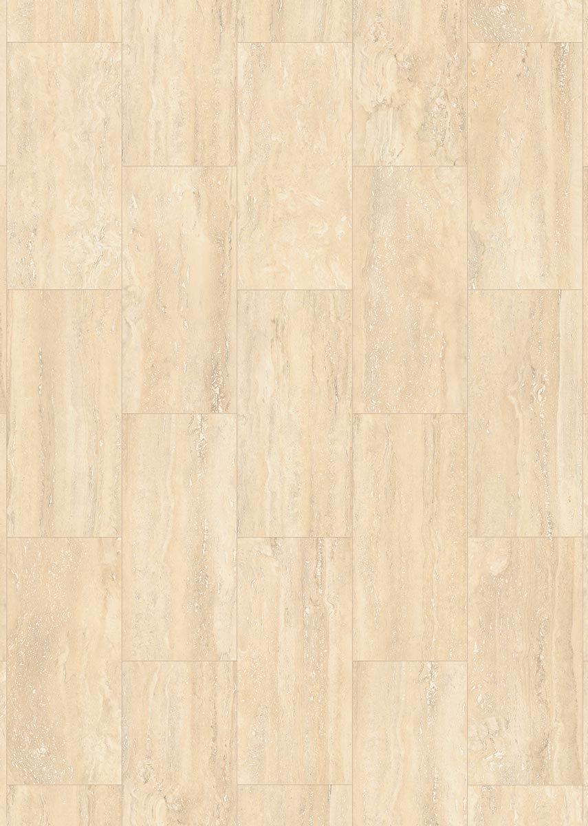 Classen Laminat Visiogrande WR Travertin Fliese 4V Raum1