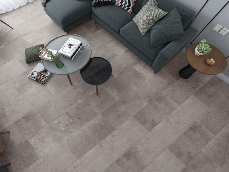 Classen Laminat Visiogrande WR Zementestrich taupe Fliese 4V main product photo