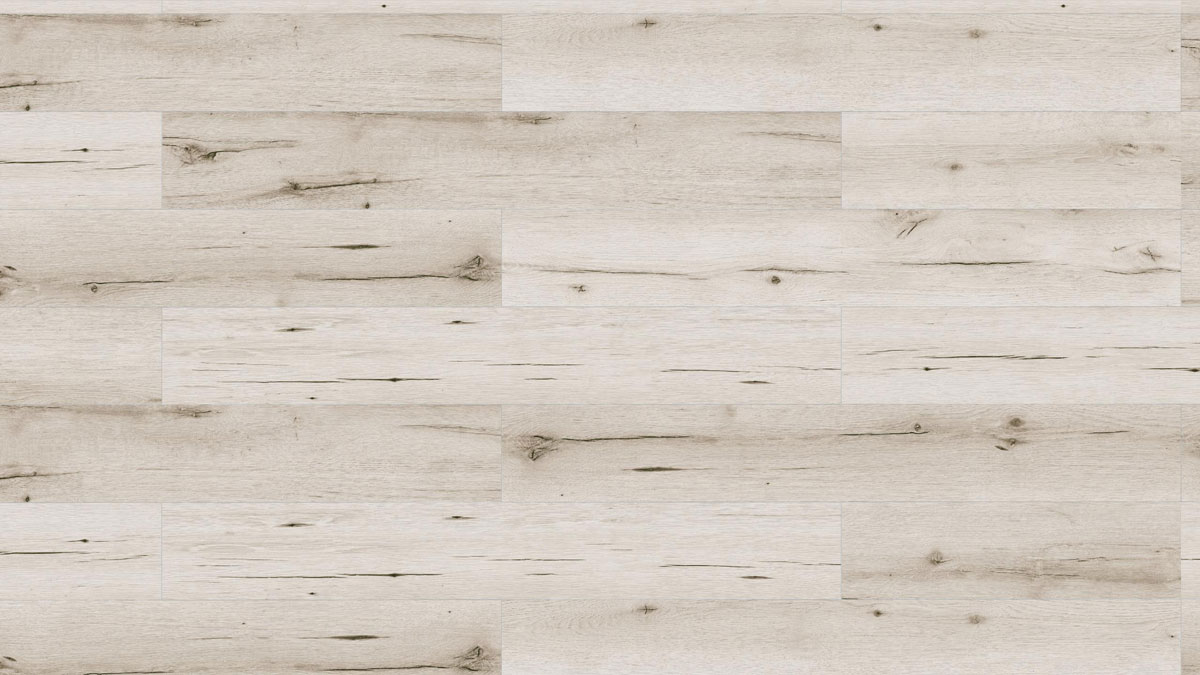 Classen Vinylboden Greenvinyl Base 3.8 mm Schnee-Eiche 1-Stab Landhausdiele 4V Raum1