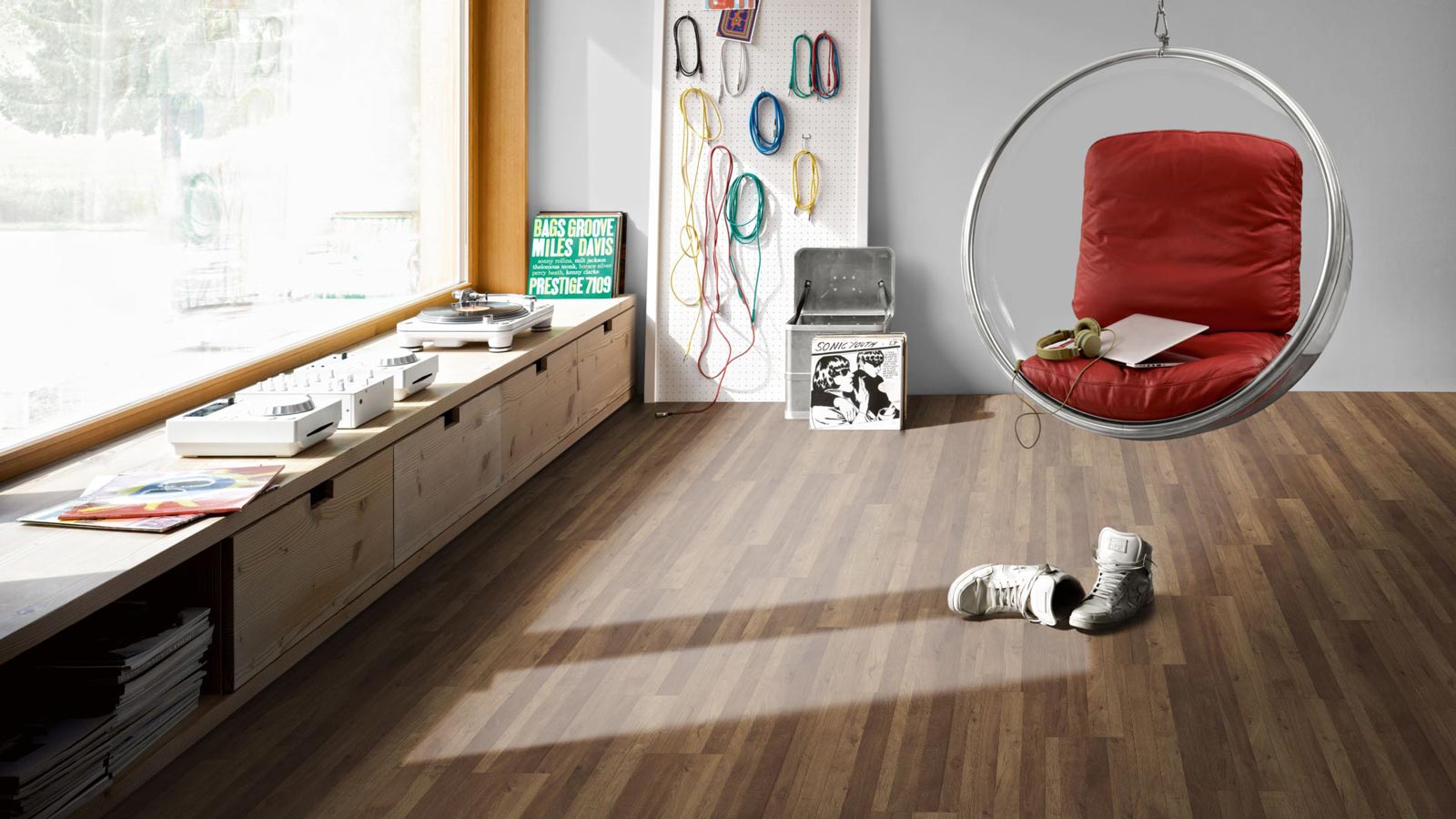 Parador Designboden Modular ONE Iconics Eiche Linea Antik Individuelle Dielenoptik 4V Raum4