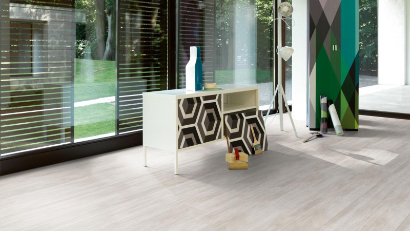 Suelo de diseño de Parador Modular ONE Roble gris nórdico chateau plank 4V main product photo