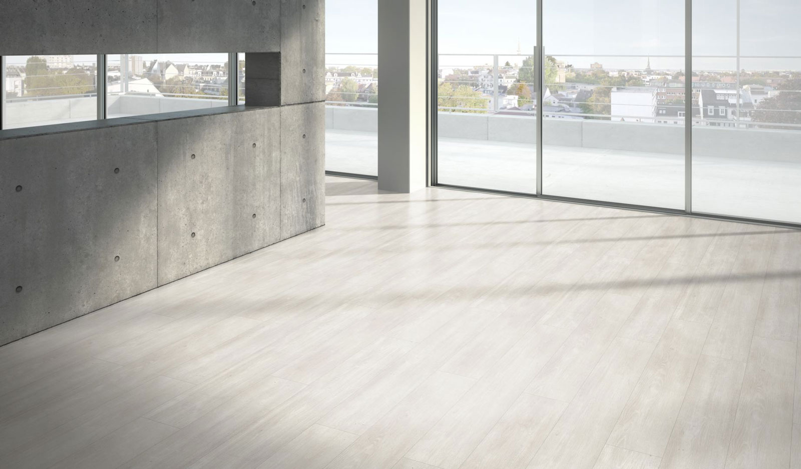 Parador Designboden Modular ONE Eiche Nordic Weiss 1-Stab Landhausdiele 4V Raum4