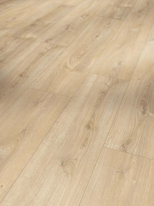 Parador Laminate Basic 600 Oak Nova light-limed Broad wide plank 4V main product photo