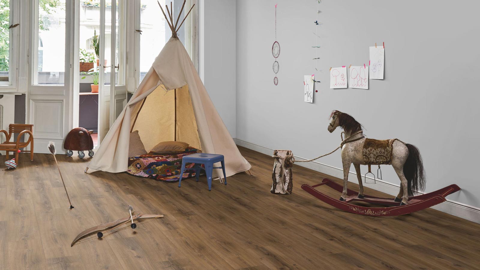 Parador Laminat Hydron 600 Eiche Montana Gekälkt Breite Landhausdiele 4V Raum4