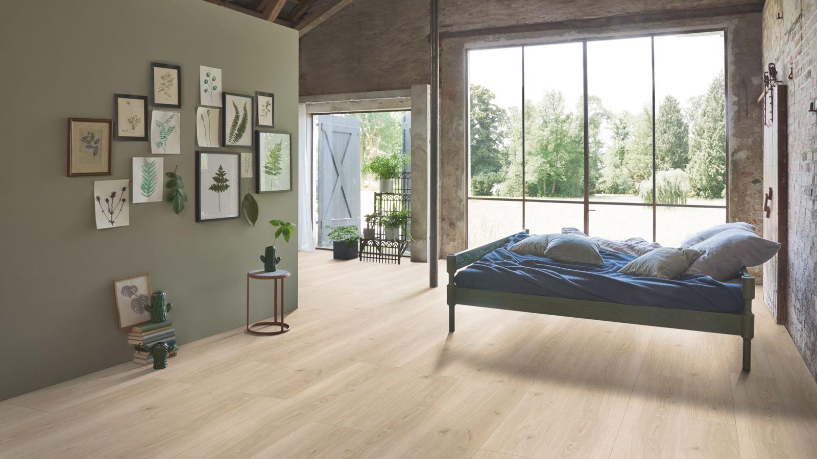 Parador Laminat Hydron 600 Eiche Studioline geschliffen Breite Landhausdiele 4V Raum4