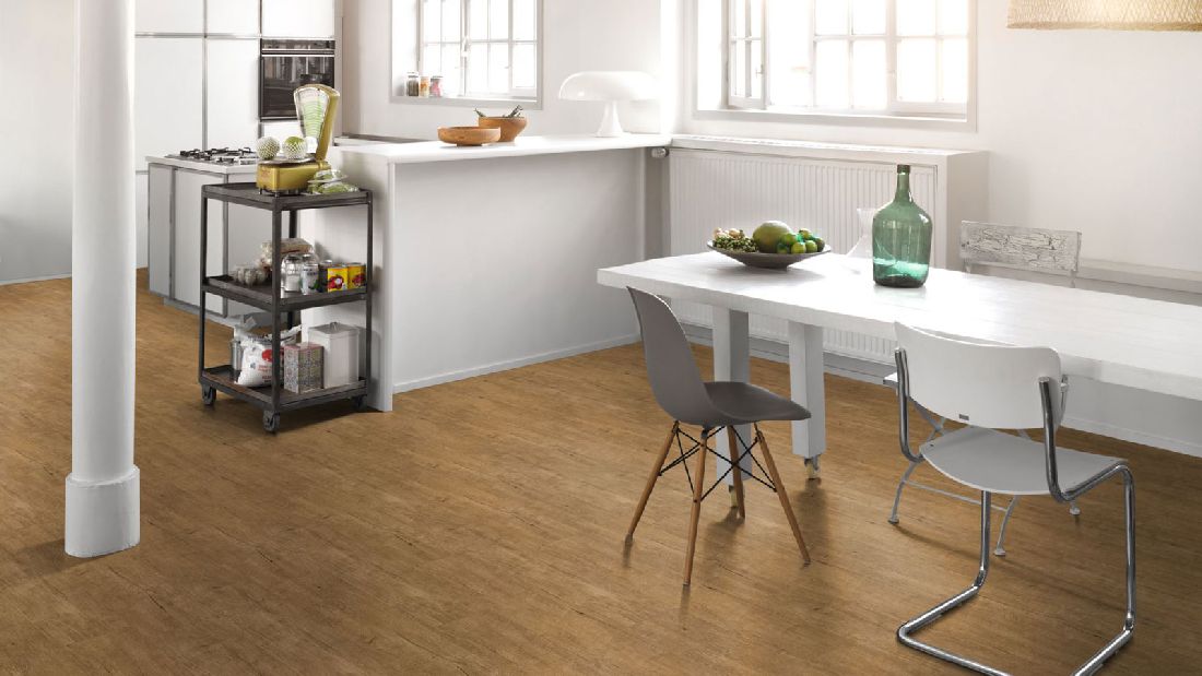 Parador Vinyl Classic 2070 Eiche Explorer Karamell 1-Stab Landhausdiele 4V Raum3