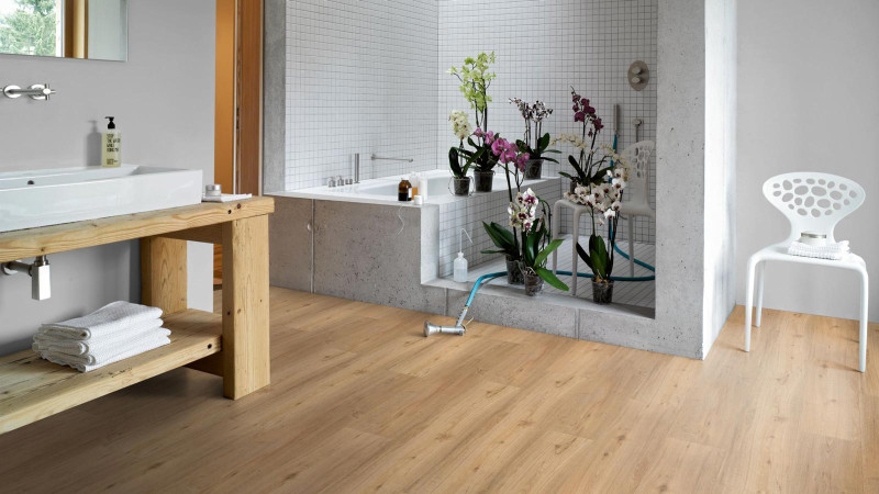 Parador Vinyl flooring Classic 2070 Oak natural 1-strip 4V main product photo
