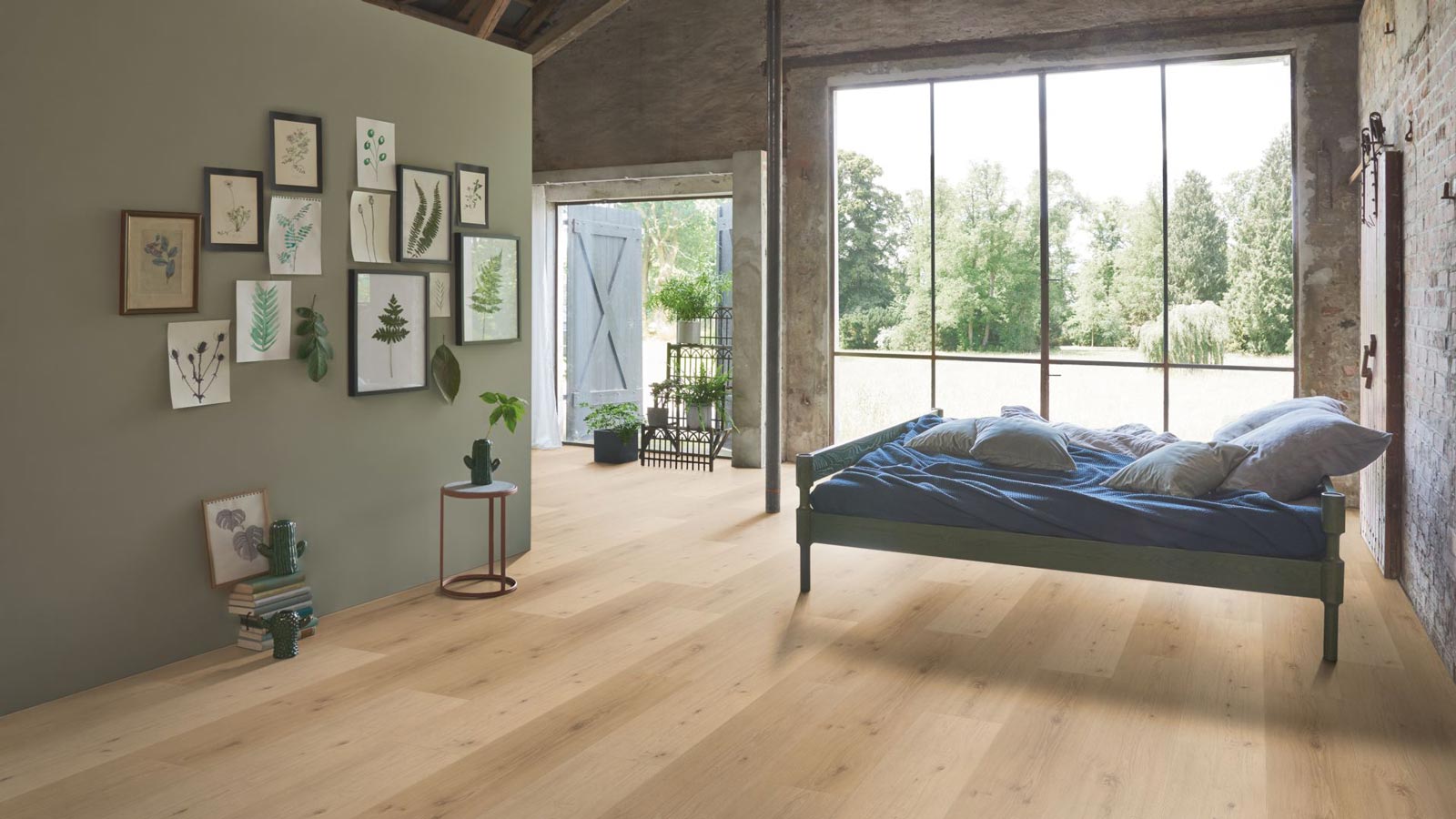 Parador Vinyl Classic 2070 Eiche natural mix hell 1-Stab Landhausdiele 4V Raum4