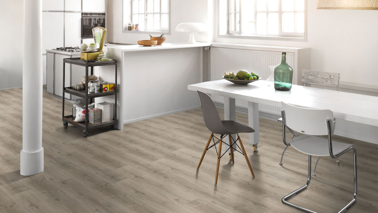 Parador Vinyl Classic 2070 Eiche Royal weiß gekälkt 1-Stab Landhausdiele 4V Raum4