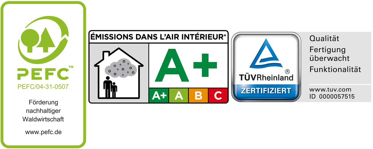 Parador Vinyl Classic 2030 Eiche Natur 1-Stab Landhausdiele 4V Zertifikate