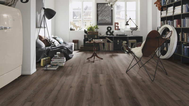 Wineo Purline Organic flooring 1200 Wood XL Elastic Call me Tilda 1-strip 4V main product photo