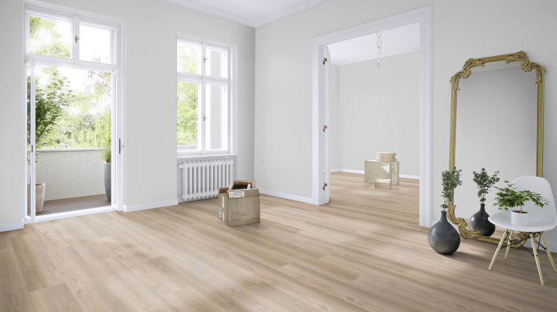 Wineo Purline Organic flooring 1200 Wood XXL Multi-Layer Cheer for Lisa 1-strip 4V soundPROTECT main product photo