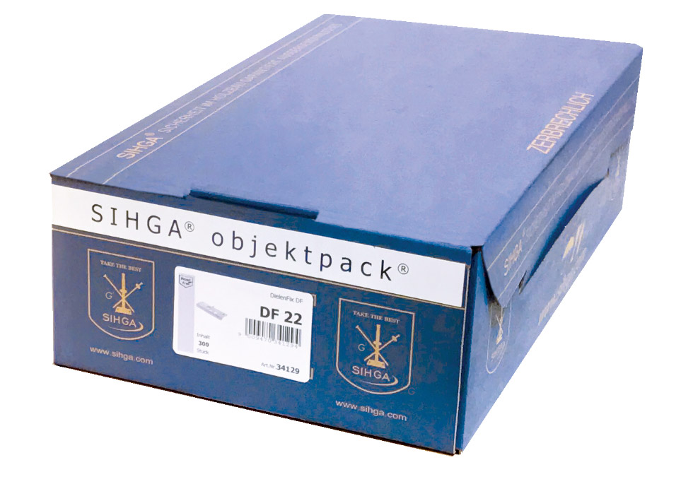 Dielenfix Edelstahl A2 (24 - 29 mm Dielenstärke) zur unsichtbaren Befestigung von Holzterassen 300 Clips Ansicht 2