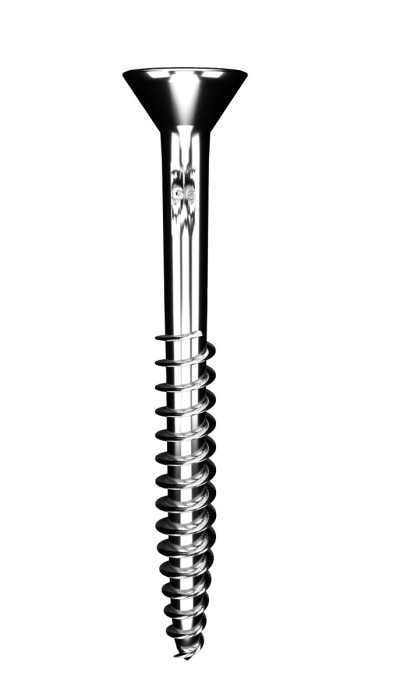 200 x tornillos de acero inoxidable 5x50mm - para la fijación a la subestructura de madera para tablones con 20 mm de espesor main product photo
