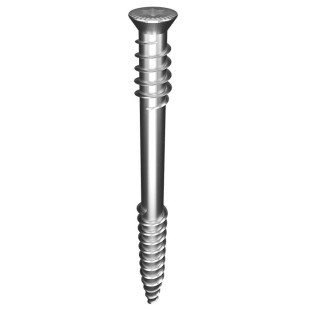 Stainless steel screws for visible fastening to wooden substructure 5.3 x 60 mm 100 pcs.