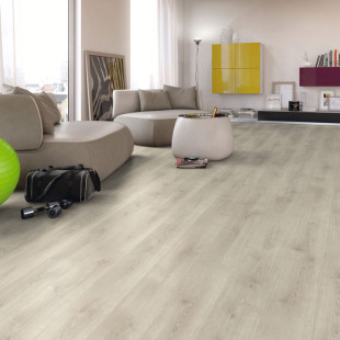 Egger Basic Laminate Flooring 7/31 Classic Wilson Oak white EBL046 1-plank wideplank / Endless look 4V