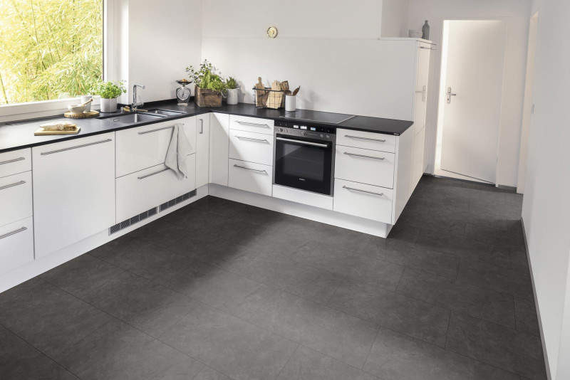 Egger Home Laminat 8/32 Kingsize Anthracite Slate EHL006 Fliesenoptik 4V+1 main product photo
