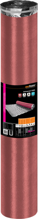 Ewifoam impact sound insulation carpet pad Universol 1000 3in1 main product photo