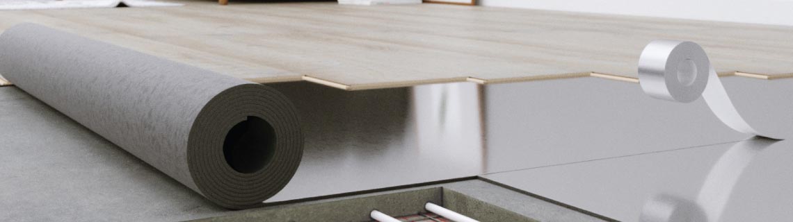 Ewifoam TrittschalldämmUnterlage Universol Objekt Raumbild