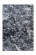 Flachflorteppich MARMOR Grau / Weiß rechteckig Höhe 6 mm Raum1