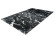Flachflorteppich MARMOR Schwarz / Weiß rechteckig Höhe 6 mm Raum2 Flachflorteppich MARMOR Schwarz / Weiß rechteckig Höhe 6 mm Raum2