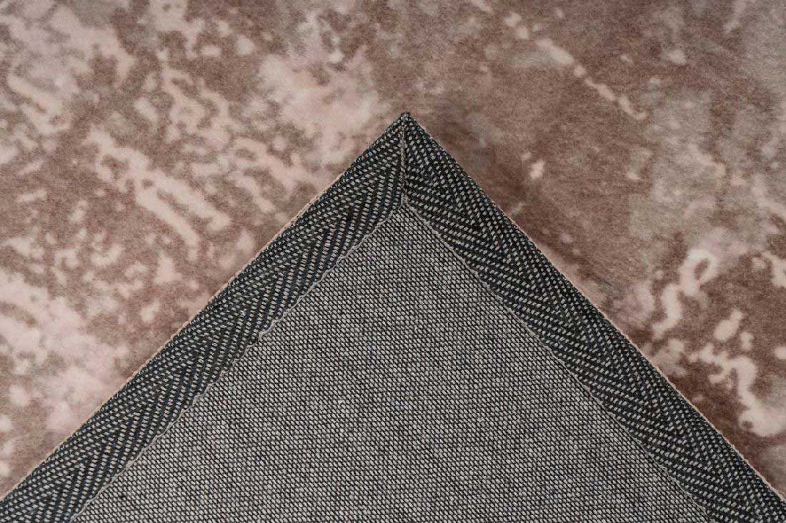 Flachflorteppich VINTAGE USED Beige / Braun rechteckig Höhe 6 mm Raum5