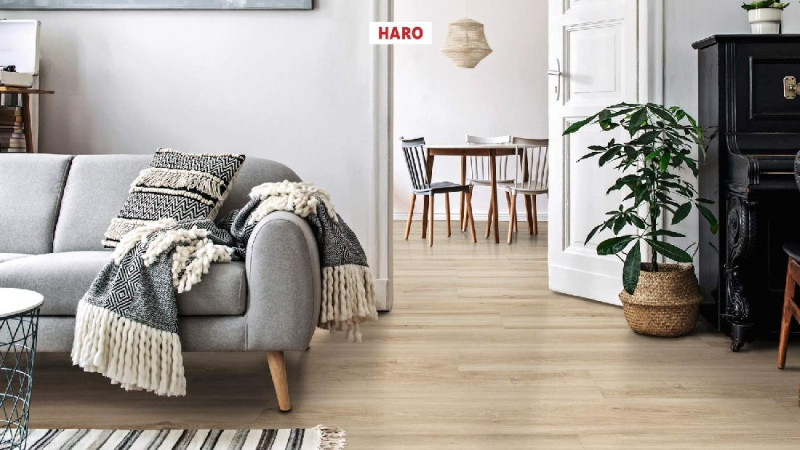 HARO Design flooring DISANO ClassicAqua Light Oak 1-strip XL 4V main product photo
