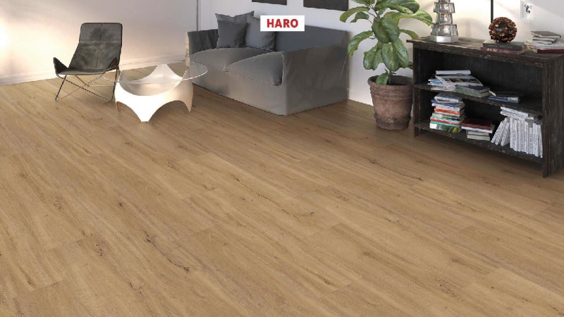 HARO Design flooring DISANO LifeAqua Oak Columbia natural 1-strip 4V main product photo