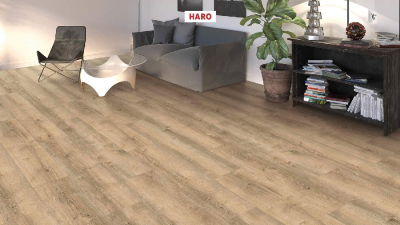 HARO Design Floor DISANO LifeAqua Oak Yorkshire puro structured 1-plank Full Plank 4V main product photo