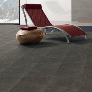 HARO Design Floor DISANO LifeAqua Slate Anthracite Stone Texture Piazza 4V