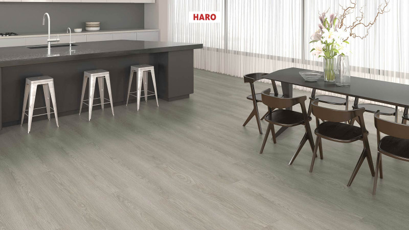 HARO Sol design DISANO Project Chêne Picardie gris authentique 1 frise M4V main product photo