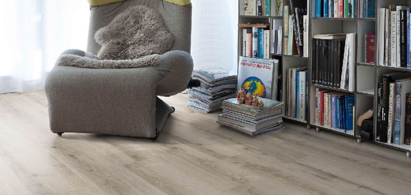 HARO Sol design DISANO WaveAqua Chêne Ontario gris authentique 1 frise 4V main product photo