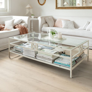 HARO Design Floor DISANO WaveAqua Oak Ontario white authentic 1-plank Full Plank 4V