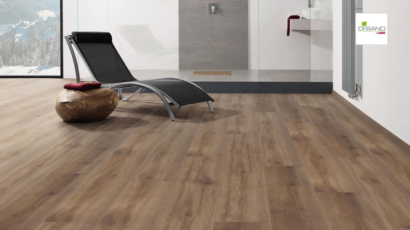 HARO Designboden DISANO ClassicAqua Eiche Provence geräuchert Landhausdiele XL 4V Kork-Dämmunterlage main product photo