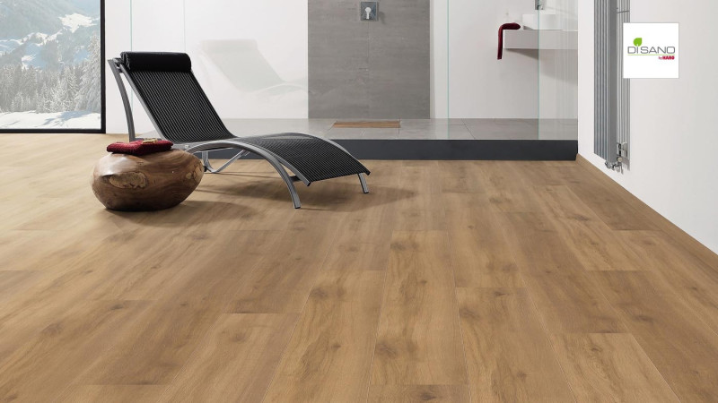 HARO Designboden DISANO ClassicAqua Eiche Provence natur Landhausdiele XL 4V Kork-Dämmunterlage main product photo