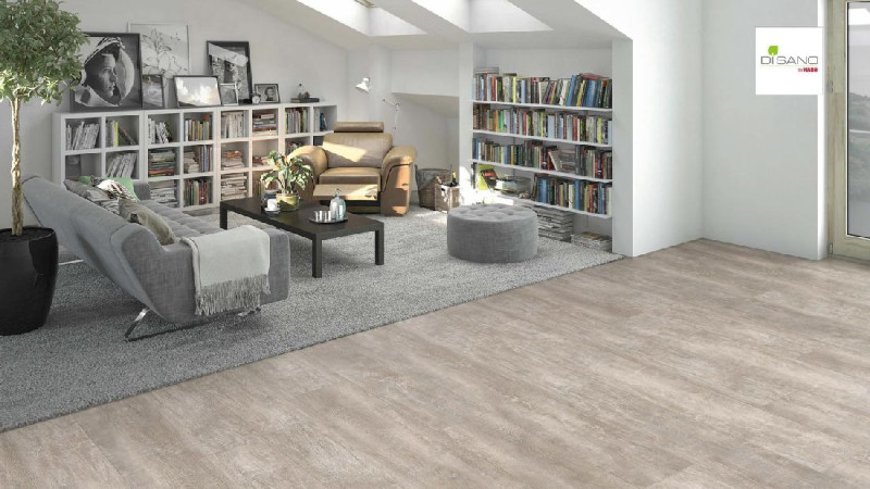 HARO Designboden DISANO LifeAqua Antikeiche creme Landhausdiele XL 4V Kork-Dämmunterlage main product photo