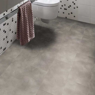 HARO Design Floor DISANO SmartAqua Concrete grey Piazza 4V Cork Insulation Underlay